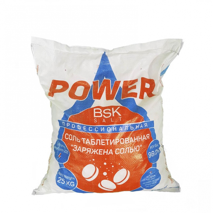 Соль таблетированная BSK Salt BSK POWER 25 кг 00024758