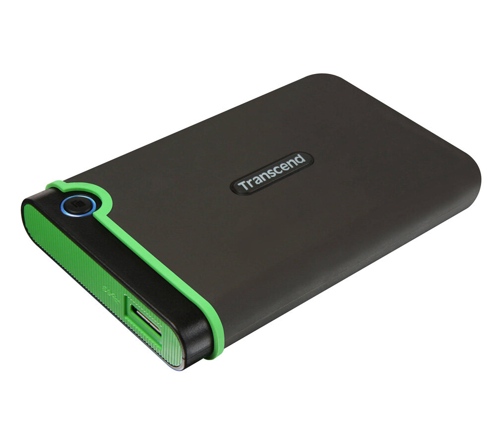 Внешний HDD диск Transcend StoreJet 25M3, 2TB, USB3.1, серый