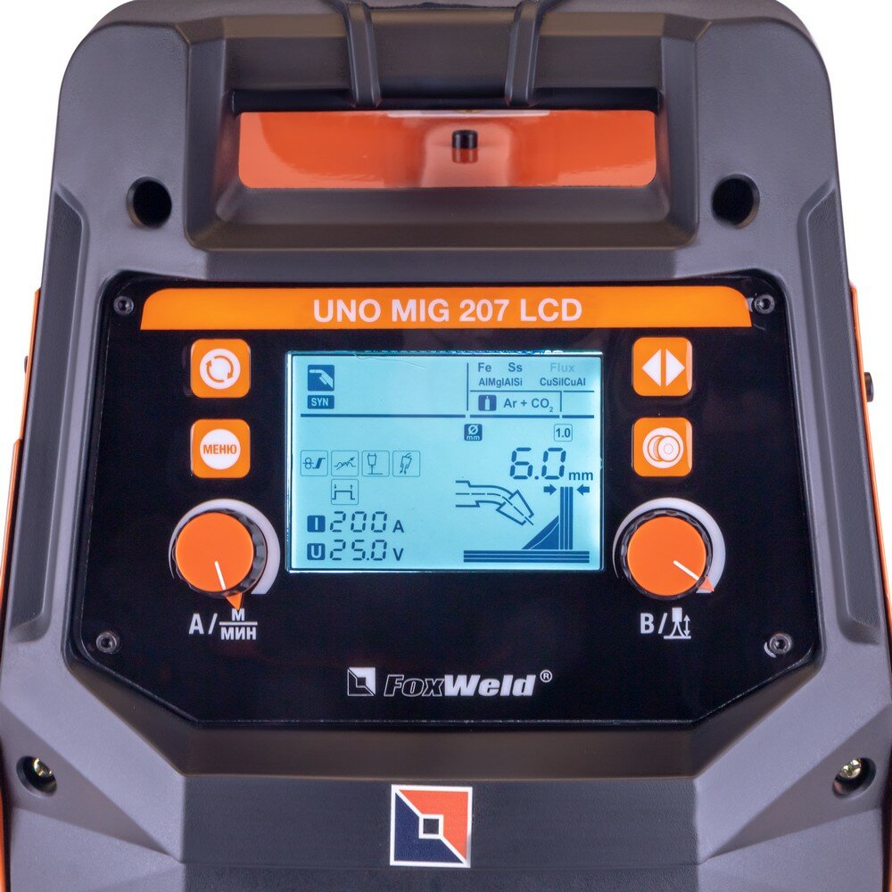 Сварочный полуавтомат FOXWELD UNO MIG 207 LCD (8754) - фотография № 6