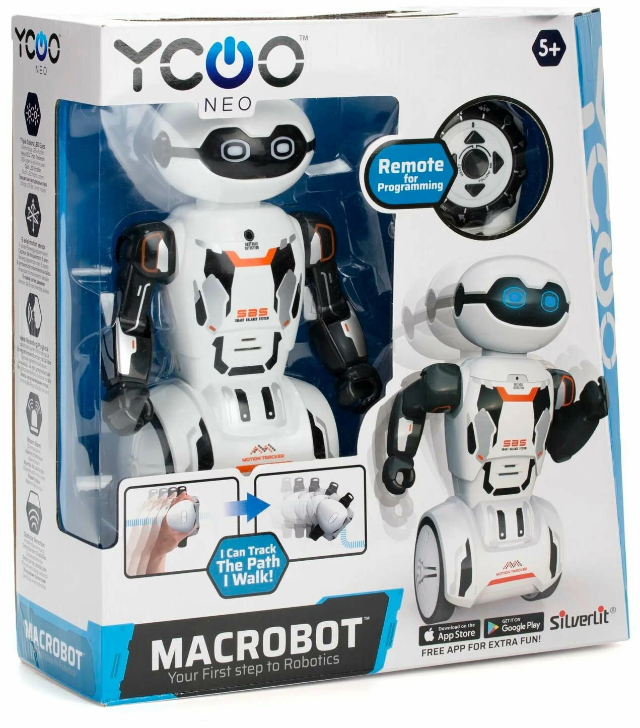 Silverlit Робот Silverlit Macrobot 88045, оранжевый