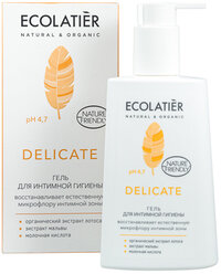 Ecolatier Гель Ecolatier Delicate для интимной гигиены 250 мл, 4 шт.