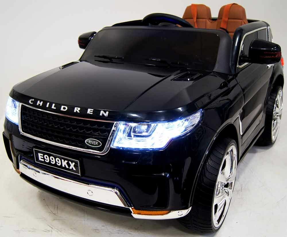 Электромобиль RiverToys RANGE ROVER SPORT E999KX Черный глянец