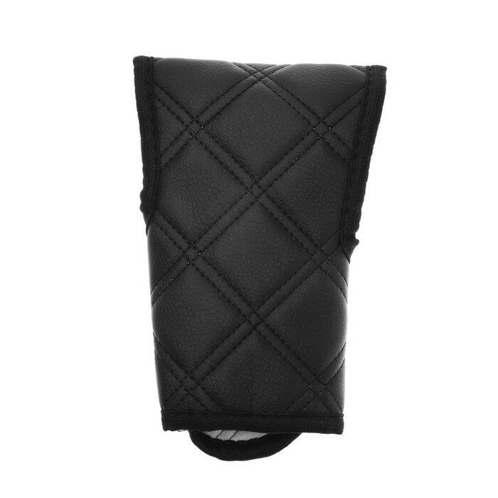 фото Чехол АКПП, экокожа, чёрный (1шт.)