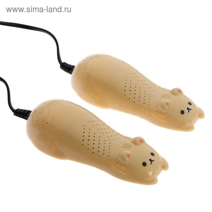 фото Сушилка для обуви ENERGY RJ-54С, 12 Вт, 16 см, индикатор, бежевая 5386020