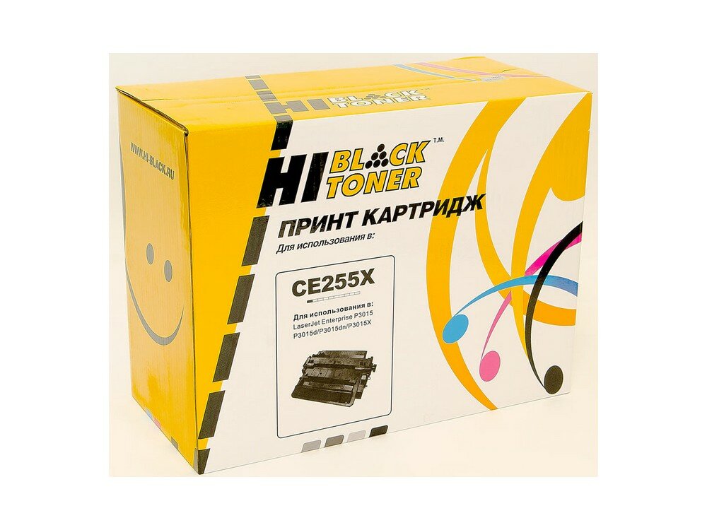 Картридж Hi-Black CE255X CE255X CE255X CE255X CE255X 12500стр Черный