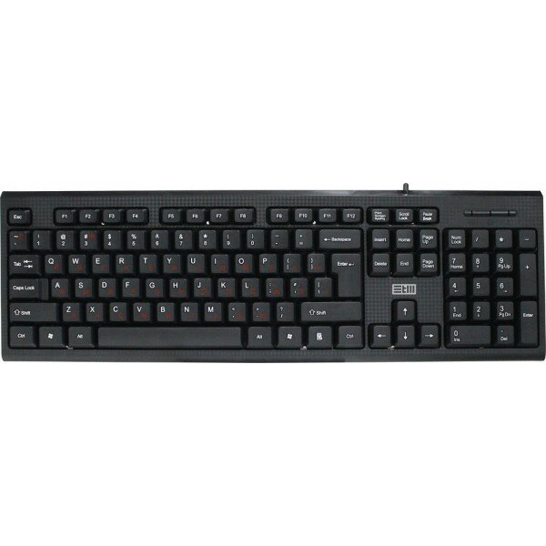 Клавиатура проводная USB STM 201C черная STM USB Keyboard WIRED STM 201C black