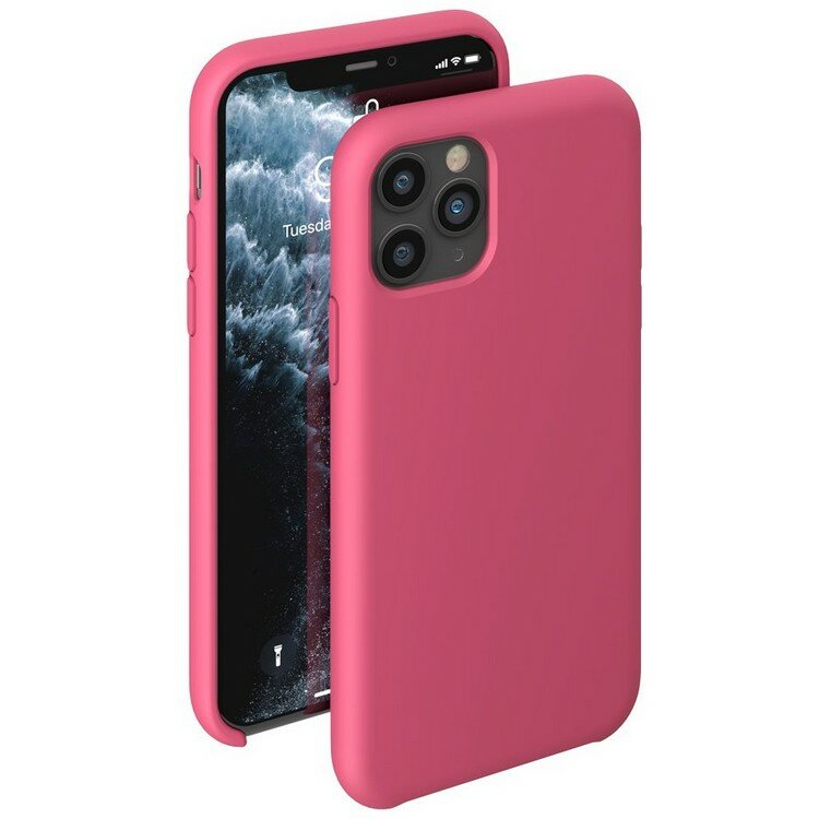 Силиконовый чехол Deppa Liquid Silicone Case для Apple iPhone 11 Pro (фуксия) 87293