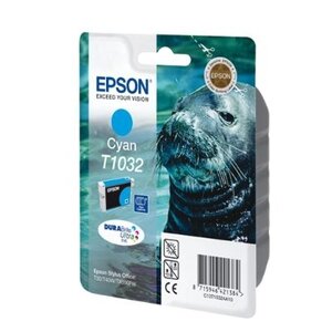 Epson Картридж Epson T1032 Cyan голубой C13T10324A10