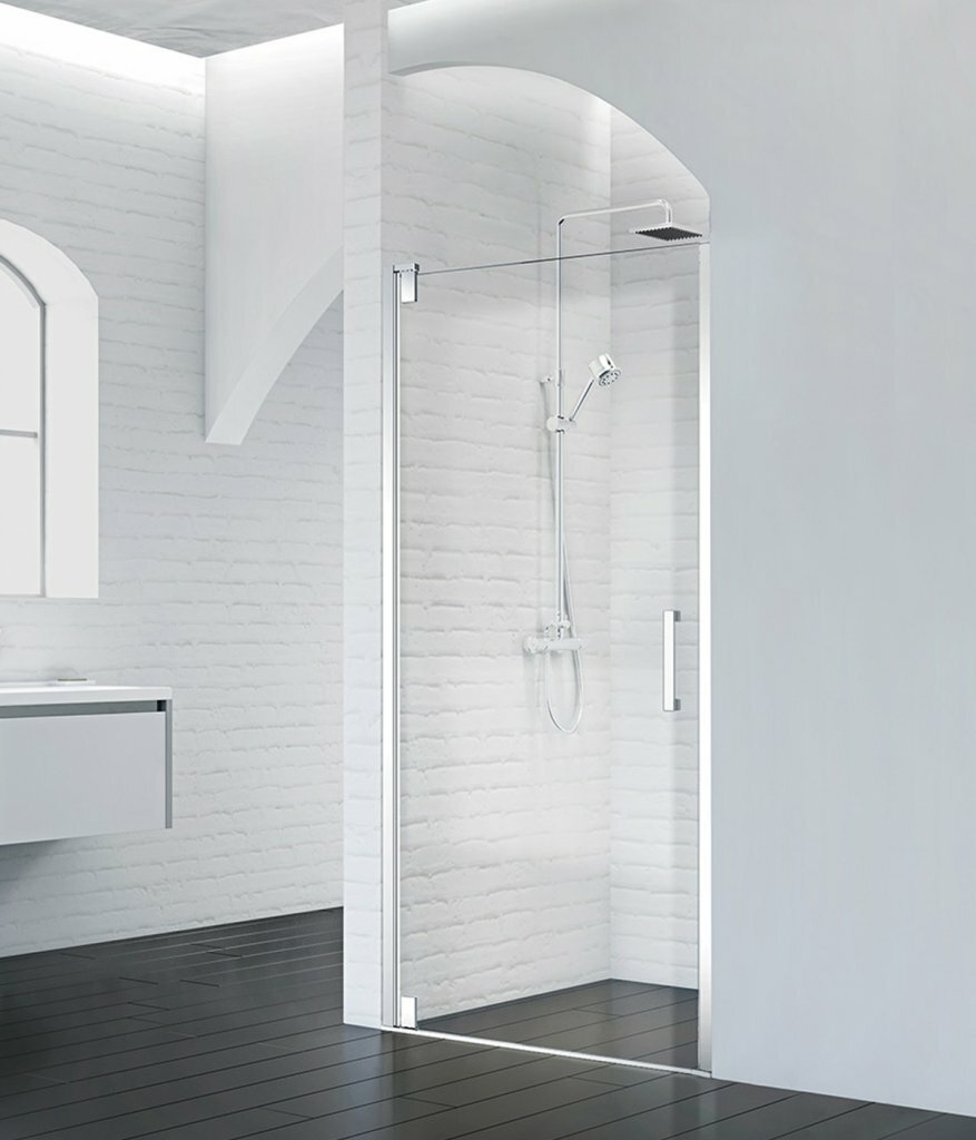 BelBagno Душевая дверь в нишу MARMI-B-1-80-C-Cr