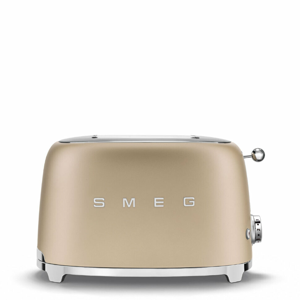 Тостер Smeg TSF01CHMEU, золото