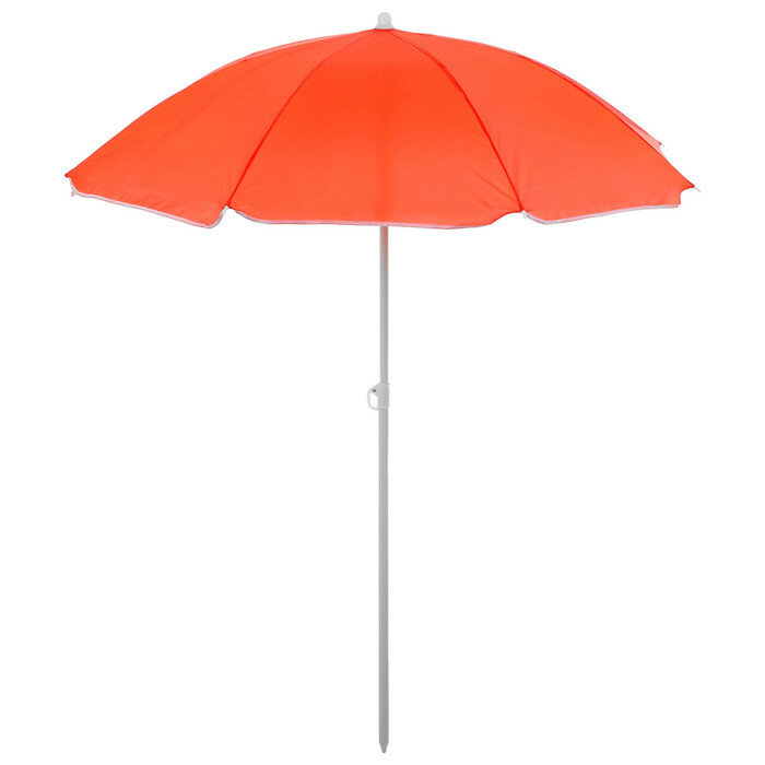 Зонт пляжный «Классика», d=150 cм, h=170 см, цвет микс