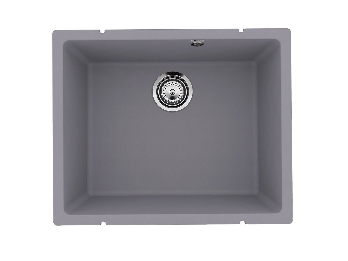 фото Кухонная мойка Ulgran Quartz Under 500-05 бетон