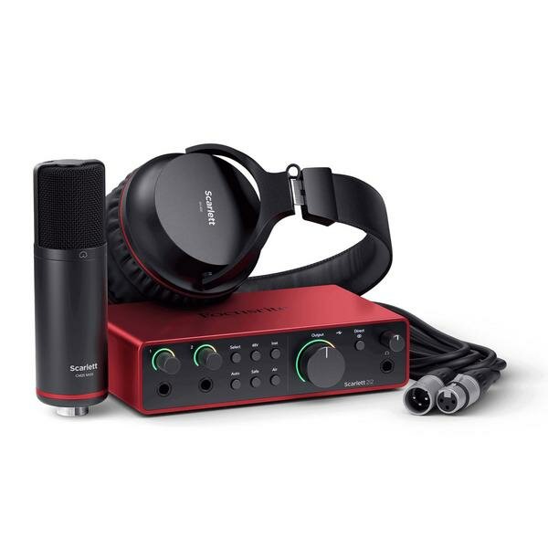 Аудиоинтерфейс Focusrite Scarlett 2i2 Studio 4th Gen