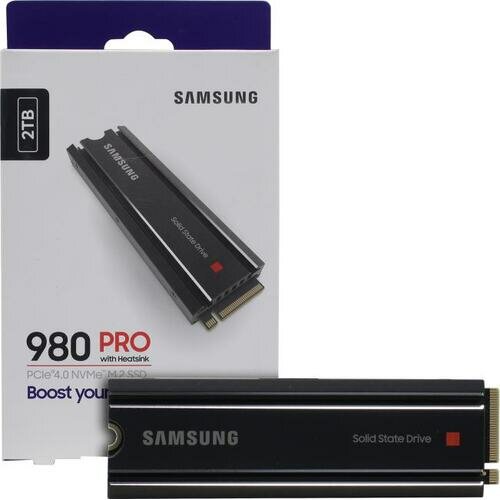 Твердотельный накопитель Samsung 980 PRO 2 ТБ M.2 MZ-V8P2T0CW