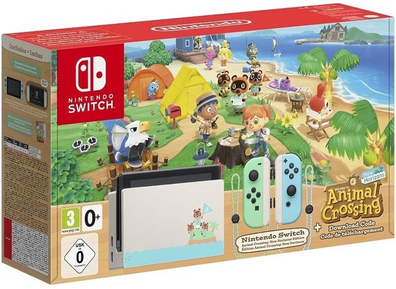 Игровая приставка Nintendo Switch Особое издание Animal Crossing: New Horizons