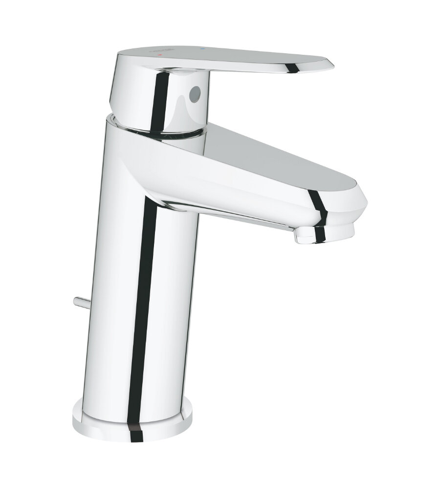 Смеситель для раковины Grohe Eurodisc Cosmopolitan S-Size с донным клапаном, хром 23049002