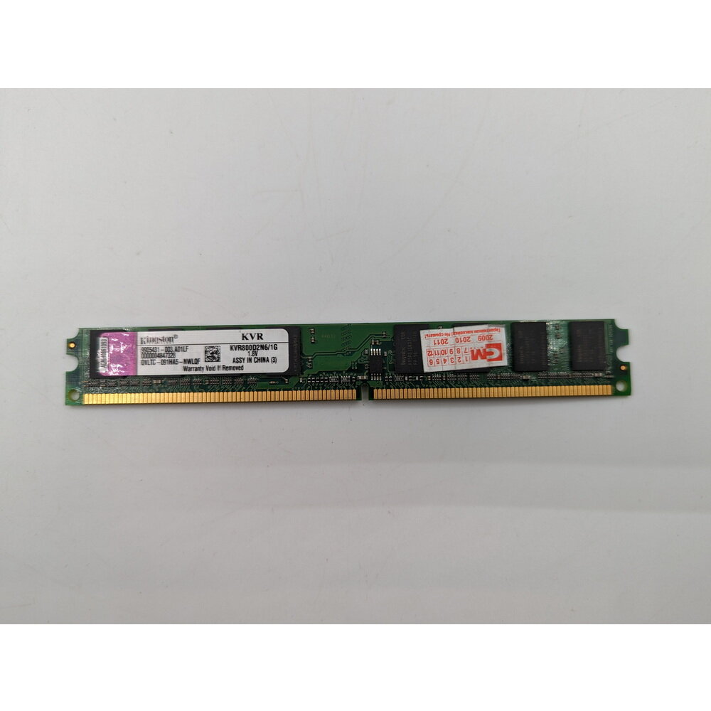 Модуль памяти Kingston KVR800D2N6/1G, DDR2, 1GB, 6400 ОЕМ