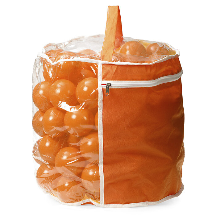 Набор шариков BabyStyle (оранжевый, 100 шт/d 7 см) 2-258-2022 - фотография № 3