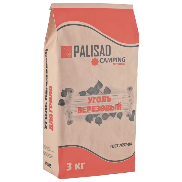 Уголь palisad березовый 3кг