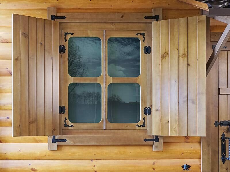 Петля накладная фигурная (для дверей, окон, ставень, калиток и мебели) ноэз ПН5-110-SL черный матовый - фотография № 5