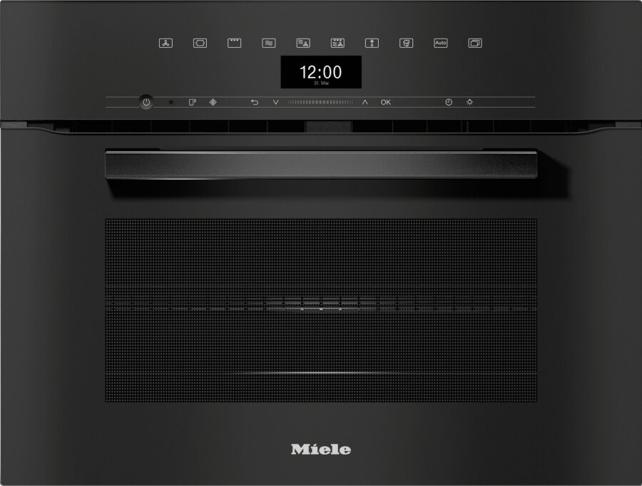 Духовой встраиваемый шкаф с СВЧ Miele H7440BM OBSW