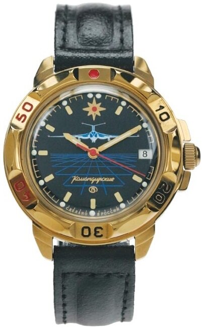 Восток Командирские 439499 механические российские часы