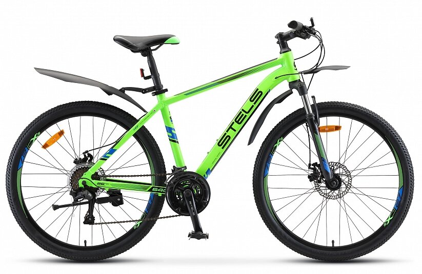 Горный (MTB) велосипед STELS Navigator 640 MD 26 V010 (2022) рама 19" Зеленый