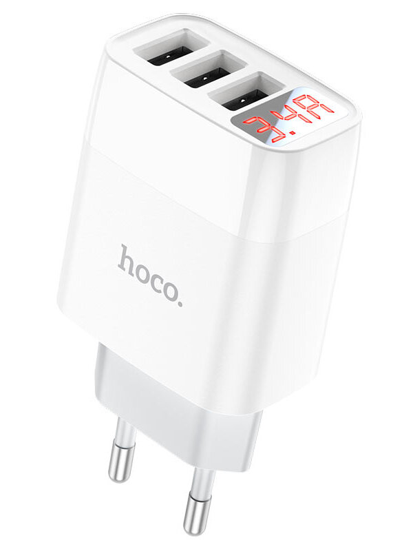 СЗУ 3 USB 3.4A (C93A) HOCO белый