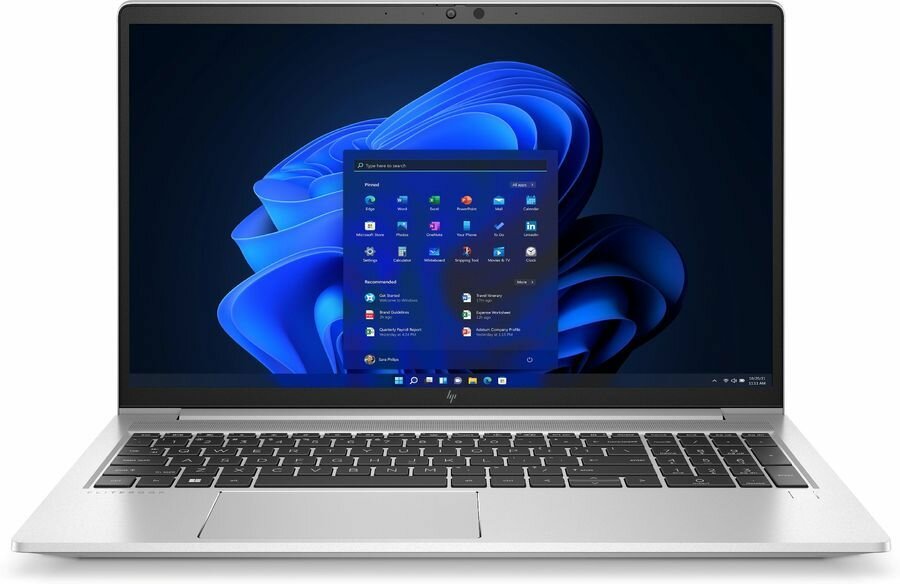 Ноутбук HP EliteBook 650 G9, 15.6", IPS, Intel Core i5 1235U 1.3ГГц, 10-ядерный, 8ГБ DDR4, 512ГБ SSD, Intel Iris Xe graphics , Windows 11 Professional, серебристый 5Y3W1EA