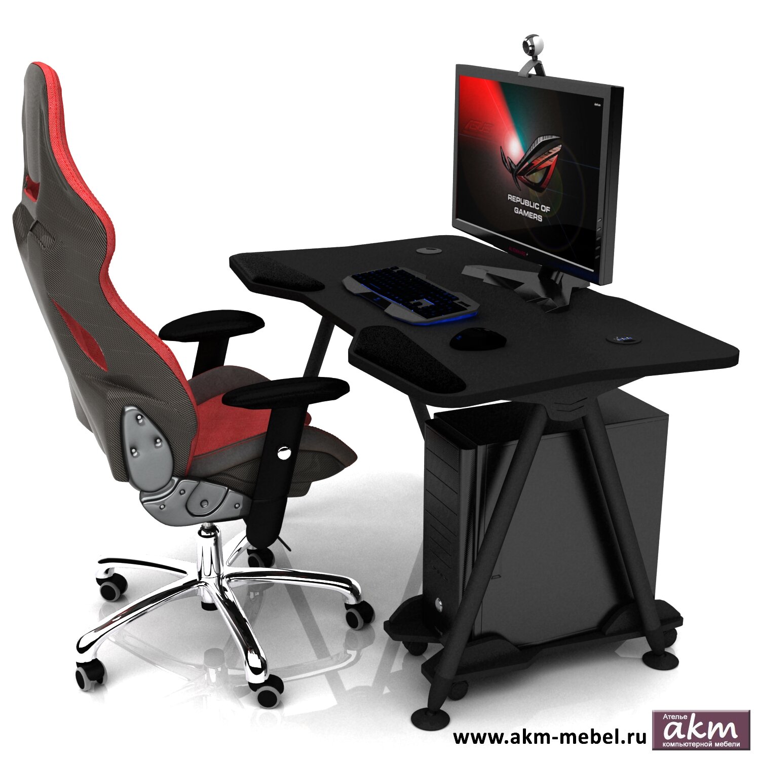 Игровой стол AKM-MEBEL DX CarLITE soft фото 1