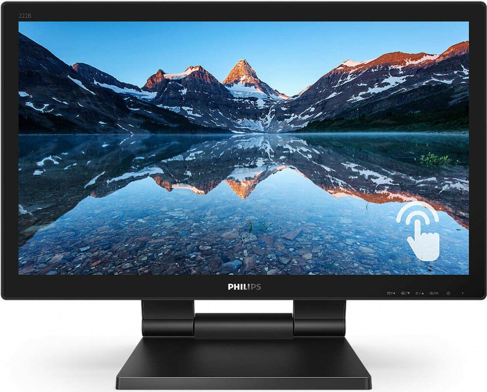 Монитор Philips 21.5" 222B9T (00/01) Black