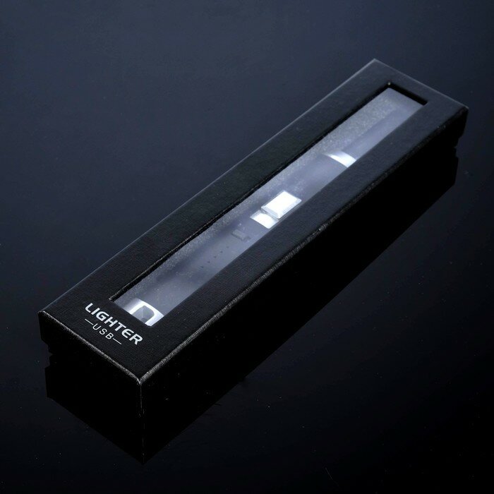 Romanoff Зажигалка электронная, кухонная, 23 х 2.5 х 1.5 см, USB, черная - фотография № 2