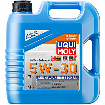 39006 LIQUI MOLY Leichtlauf High Tech LL 5W-30 - 4 л. - масло моторное
