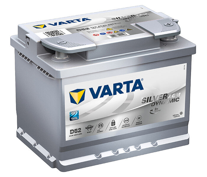 Аккумулятор Varta 60Ah/680 обратная 242х175х190 - фото №1