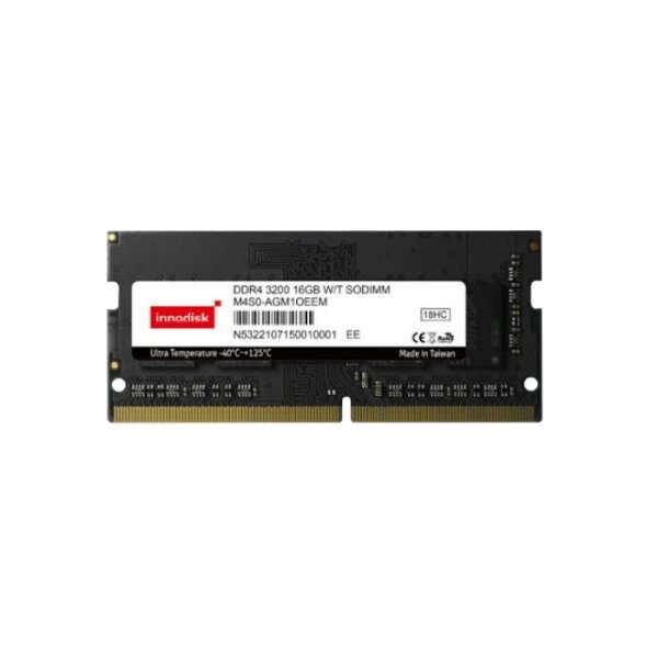 Оперативная память SO-DIMM Innodisk DDR4 16GB 3200Mhz (M4S0-AGM1OEEM)