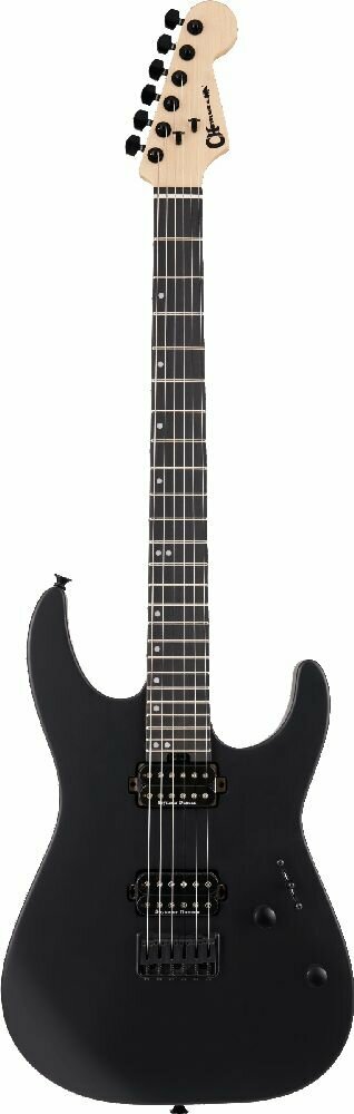 CHARVEL Pro-Mod DK24 HH HT E Satin Black электрогитара, цвет черный