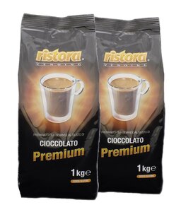 Фото Горячий шоколад Ristora Premium (2 пачки по 1кг)