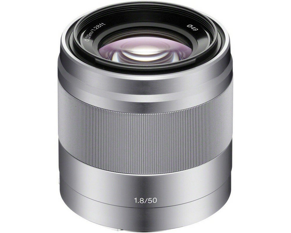 Sony 50mm f/1.8 OSS (SEL-50F18) Silver