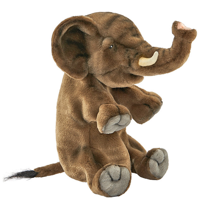 Hansa Creation Мягкая игрушка для кукольного театра Слон 24 см 4040