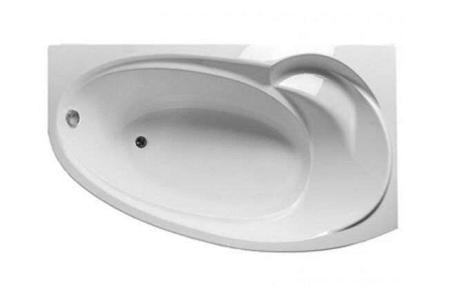 1MarKa Ванна JULIANNA, асимметричная, левая/правая, 170 х 100 см