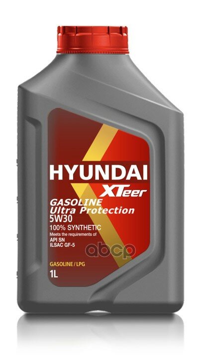 HYUNDAI XTeer Масло Hyundai Xteer Моторное Синтетическое Gasoline Ultra Protection 5w-30 1 Л.