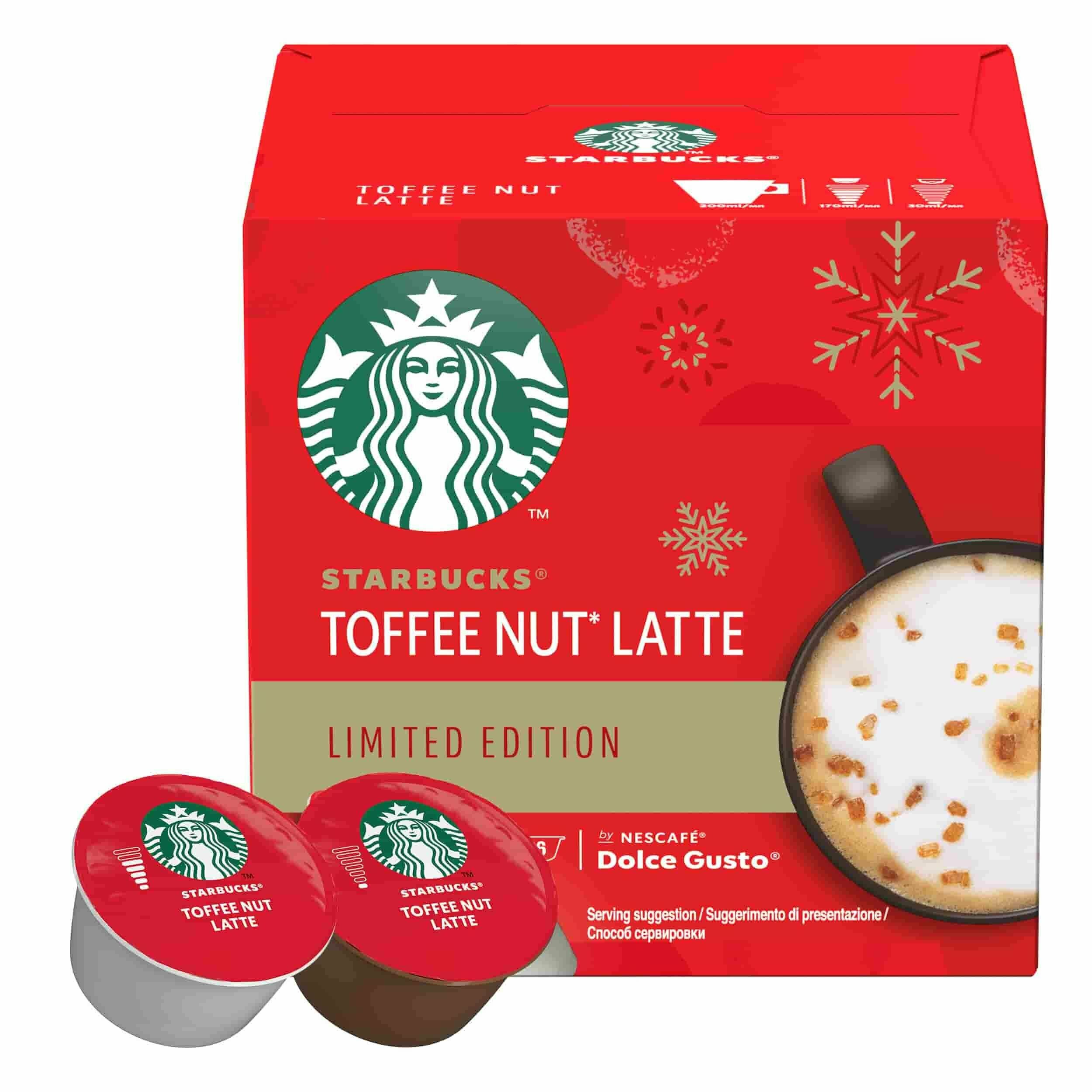 Кофе в капсулах STARBUCKS Toffee Nut Latte Limited Editiono 6 х 12 - фотография № 4