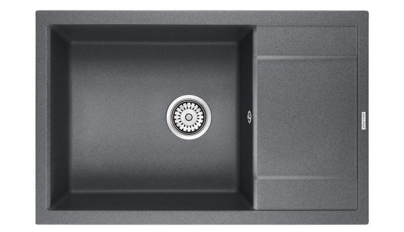 Кухонная мойка Paulmark VERLASS PM317850-DG 78х50 см, графит