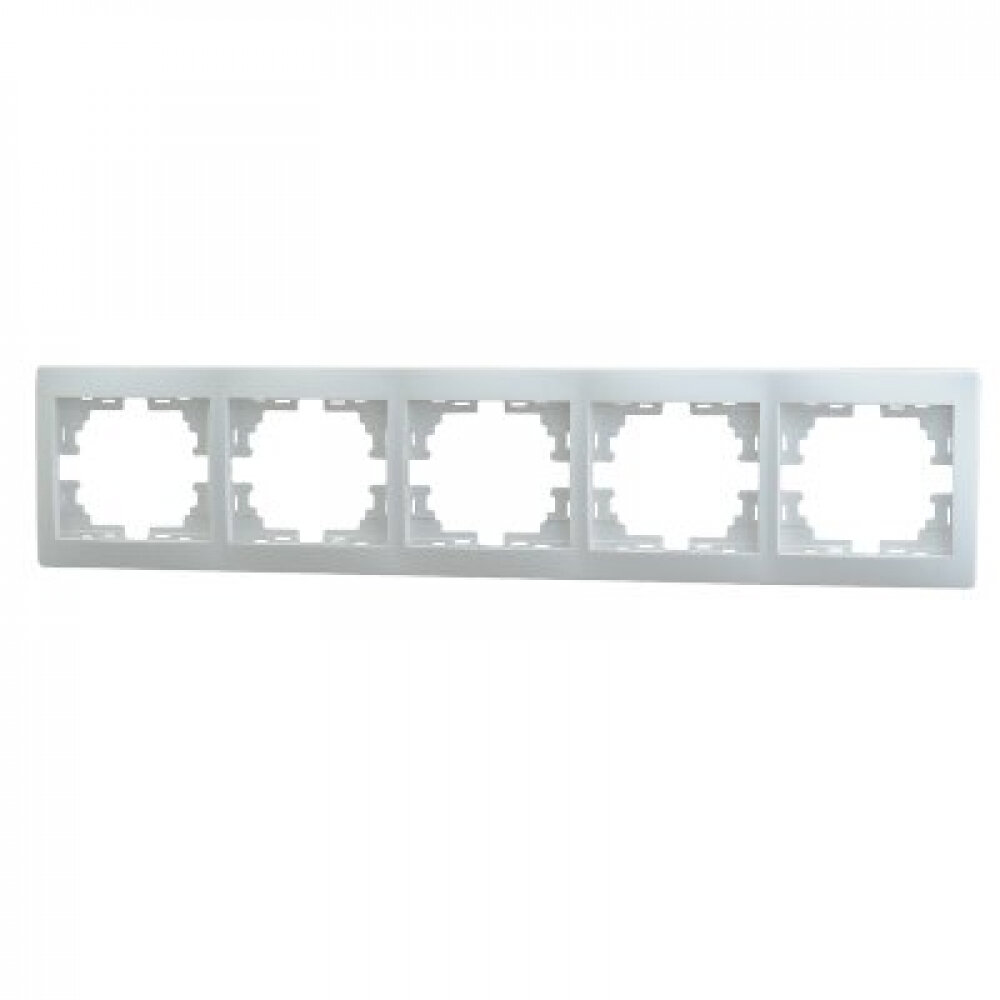 фото Пятиместная горизонтальная рамка Lezard mira 701-0200-150