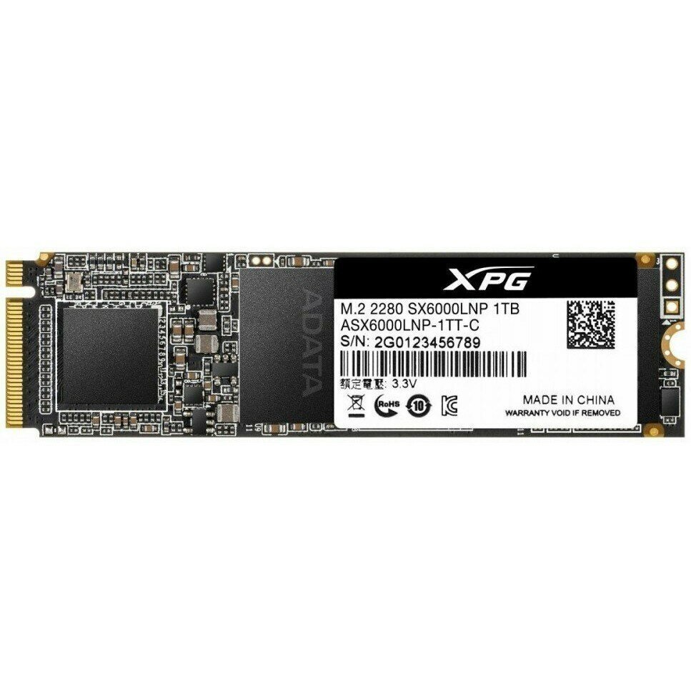  SSD 1Tb ADATA XPG SX6000 Lite (ASX6000LNP-1TT-C)