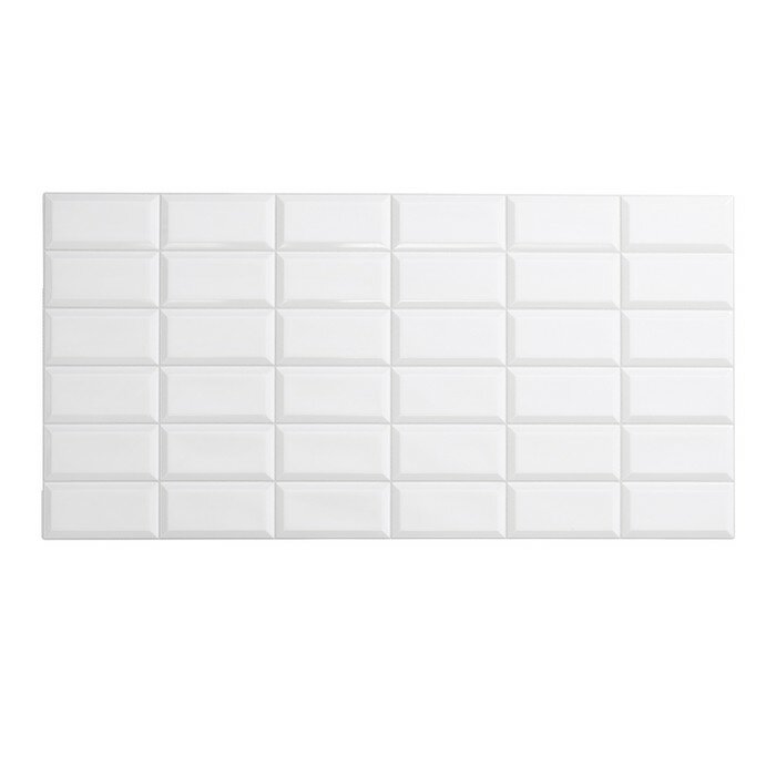 фото Панель ПВХ кирпич Айвори 485х960