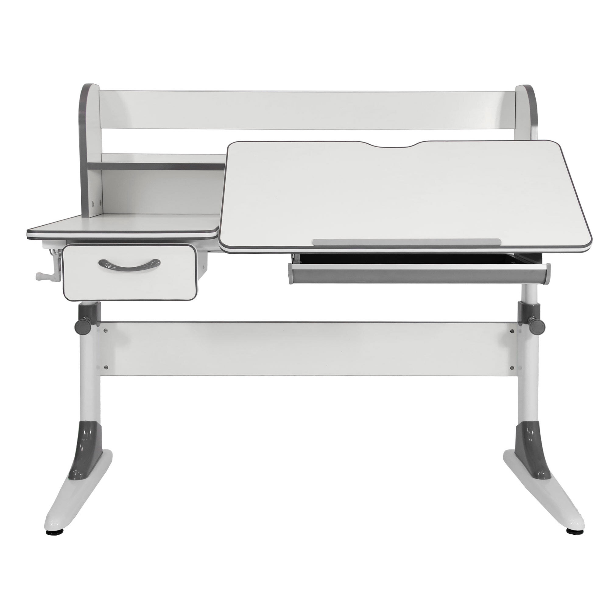 Комплект парта и кресло Anatomica Smart 60 Lux клен/серый - фотография № 8