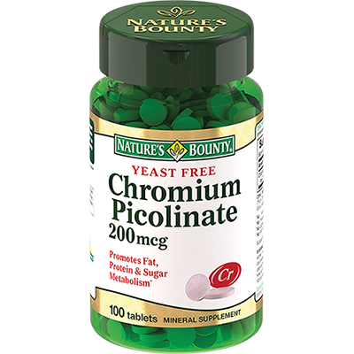 Yeast Free Chromium Picolinate таб.