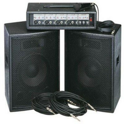 Soundking ZH0602D12LS Комплект акустической системы микшер микрофон кабели 2х200Вт