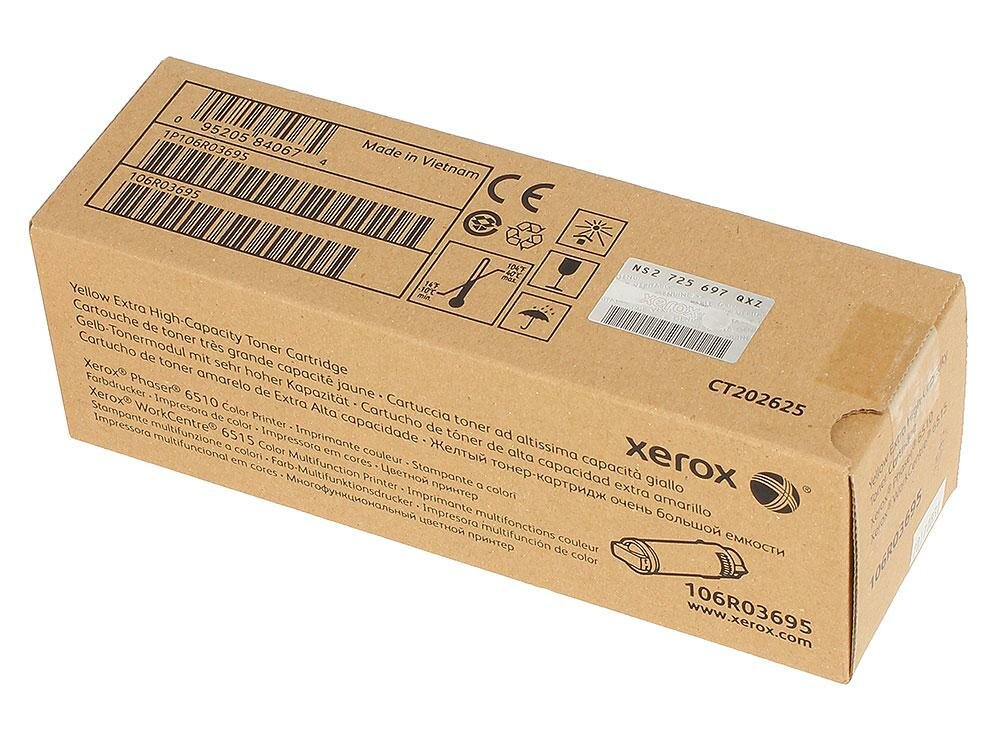 Картридж Xerox 106R03695 4300стр Желтый